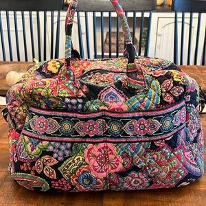 Vera Bradley large travel bag